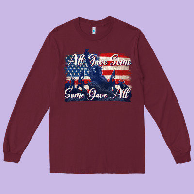 Long Sleeve Tee all gave some some gave all tbw