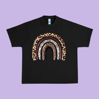Urban Heavy Tee Cheetah rainbow