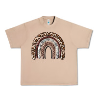 Burro Cheetah rainbow Urban Heavy Tee - MaliasSmallBusiness