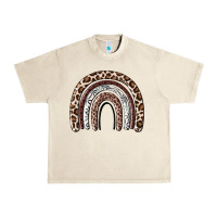 Sandshell Cheetah rainbow Urban Heavy Tee - MaliasSmallBusiness