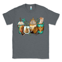 Charcoal Heather jesus coffee cups Classic Tee - Zillion Design Studio