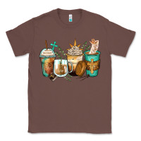 Chestnut jesus coffee cups Classic Tee - Zillion Design Studio