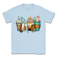 Dusty Blue jesus coffee cups Classic Tee - Zillion Design Studio