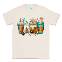 Natural jesus coffee cups Classic Tee - Zillion Design Studio