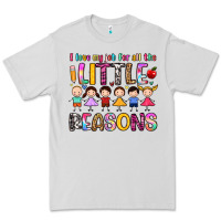 Dove Grey i love my job for all the little reasons Premium Tee - Artiststas