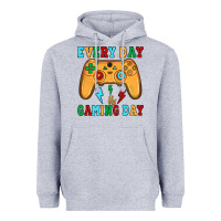 Heather Grey every day is gaming day Heavyweight Hoodie - JahusDesignShop