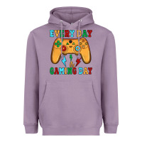 Lavender every day is gaming day Heavyweight Hoodie - JahusDesignShop