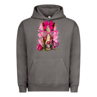 Pigment Tornado valentines day horse with sunglasses Urban Hoodie - NancyCooperArtShop