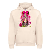 Sandshell valentines day horse with sunglasses Urban Hoodie - NancyCooperArtShop