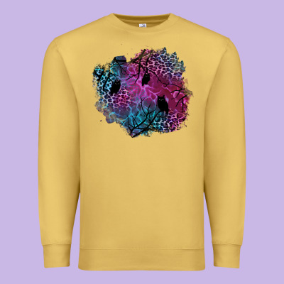 Halloween Patch  1 Premium Sweatshirt Designed By Bundleandbundleshop