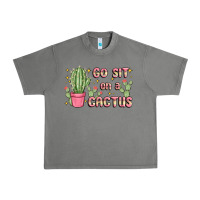 Tornado go sit on a cactus Urban Heavy Tee - MaliasSmallBusiness
