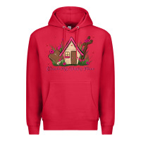 Cardinal church is my happy place Premium Hoodie - MaliasSmallBusiness