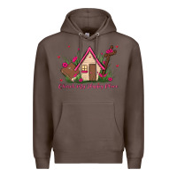 Coffee church is my happy place Premium Hoodie - MaliasSmallBusiness