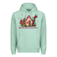 Seafoam church is my happy place Premium Hoodie - MaliasSmallBusiness
