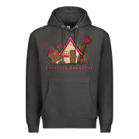 Smoke church is my happy place Premium Hoodie - MaliasSmallBusiness