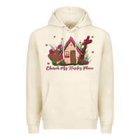 Tofu church is my happy place Premium Hoodie - MaliasSmallBusiness