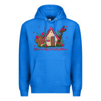 True Royal church is my happy place Premium Hoodie - MaliasSmallBusiness