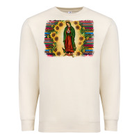 Sandshell serape our lady of guadalupe Premium Sweatshirt - JahusDesignShop