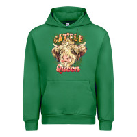 Emerald cattle queen Urban Hoodie - NancyCooperArtShop