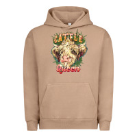 Pigment Burro cattle queen Urban Hoodie - NancyCooperArtShop
