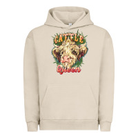 Pigment French Oak cattle queen Urban Hoodie - NancyCooperArtShop