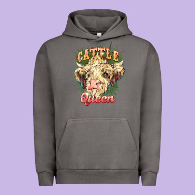 Cattle Queen Urban Hoodie Designed By Nancycooperartshop