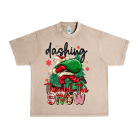 French Oak dashing through the snow Urban Heavy Tee - MaliasSmallBusiness