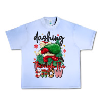 Grape Ice dashing through the snow Urban Heavy Tee - MaliasSmallBusiness