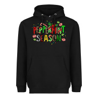 Black peppermint season Heavyweight Hoodie - AdoDesignShop