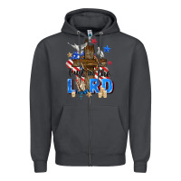 Smoke trust in the lord Zipper Hoodie - Zillion Design Studio