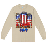 Mushroom Ameri can Long Sleeve Tee - texasbilliewilder