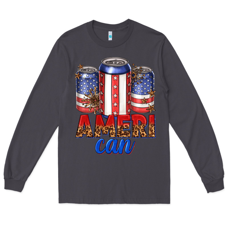 Ameri Can Long Sleeve Tee by texasbilliewilder | Teevron