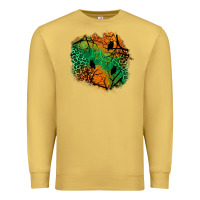 Antique Gold halloween patch  2 Premium Sweatshirt - BundleAndBundleShop