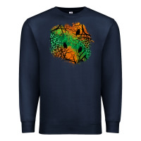 Navy halloween patch  2 Premium Sweatshirt - BundleAndBundleShop