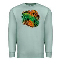 Seafoam halloween patch  2 Premium Sweatshirt - BundleAndBundleShop