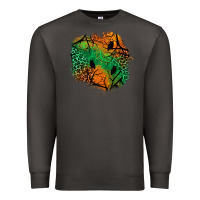 Smoke halloween patch  2 Premium Sweatshirt - BundleAndBundleShop
