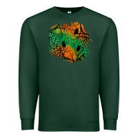 Sports Green halloween patch  2 Premium Sweatshirt - BundleAndBundleShop