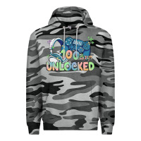 Slate Camo level 100 days unlocked Premium Hoodie - MaliasSmallBusiness