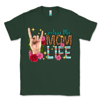 Sports Green rockin the mom life mothers day Classic Tee - texasbilliewilder