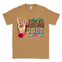Toasted Coconut rockin the mom life mothers day Classic Tee - texasbilliewilder