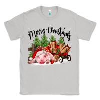 Moon Dust merry christmas pig Classic Tee - FaDigitalArtStudio