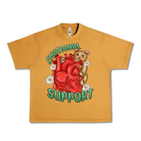 Peanut Butter emotional support Urban Heavy Tee - MaliasSmallBusiness