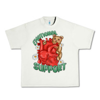 Pistachio emotional support Urban Heavy Tee - MaliasSmallBusiness