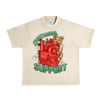 Sandshell emotional support Urban Heavy Tee - MaliasSmallBusiness