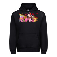 Black boss lady coffee cups Urban Hoodie - NancyCooperArtShop