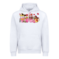 White boss lady coffee cups Urban Hoodie - NancyCooperArtShop