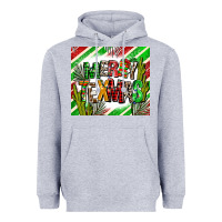 Heather Grey merry texmas  christmas Heavyweight Hoodie - AdoDesignShop