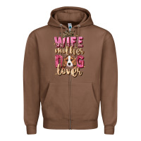 Chestnut wife mother dog lover Zipper Hoodie - Zillion Design Studio