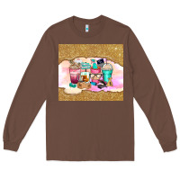 Chestnut small business coffee cups Long Sleeve Tee - Zillion Design Studio