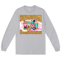 Moon Dust small business coffee cups Long Sleeve Tee - Zillion Design Studio